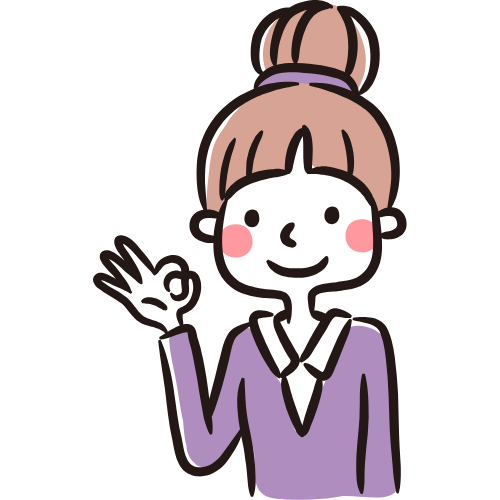50代女性のイラスト