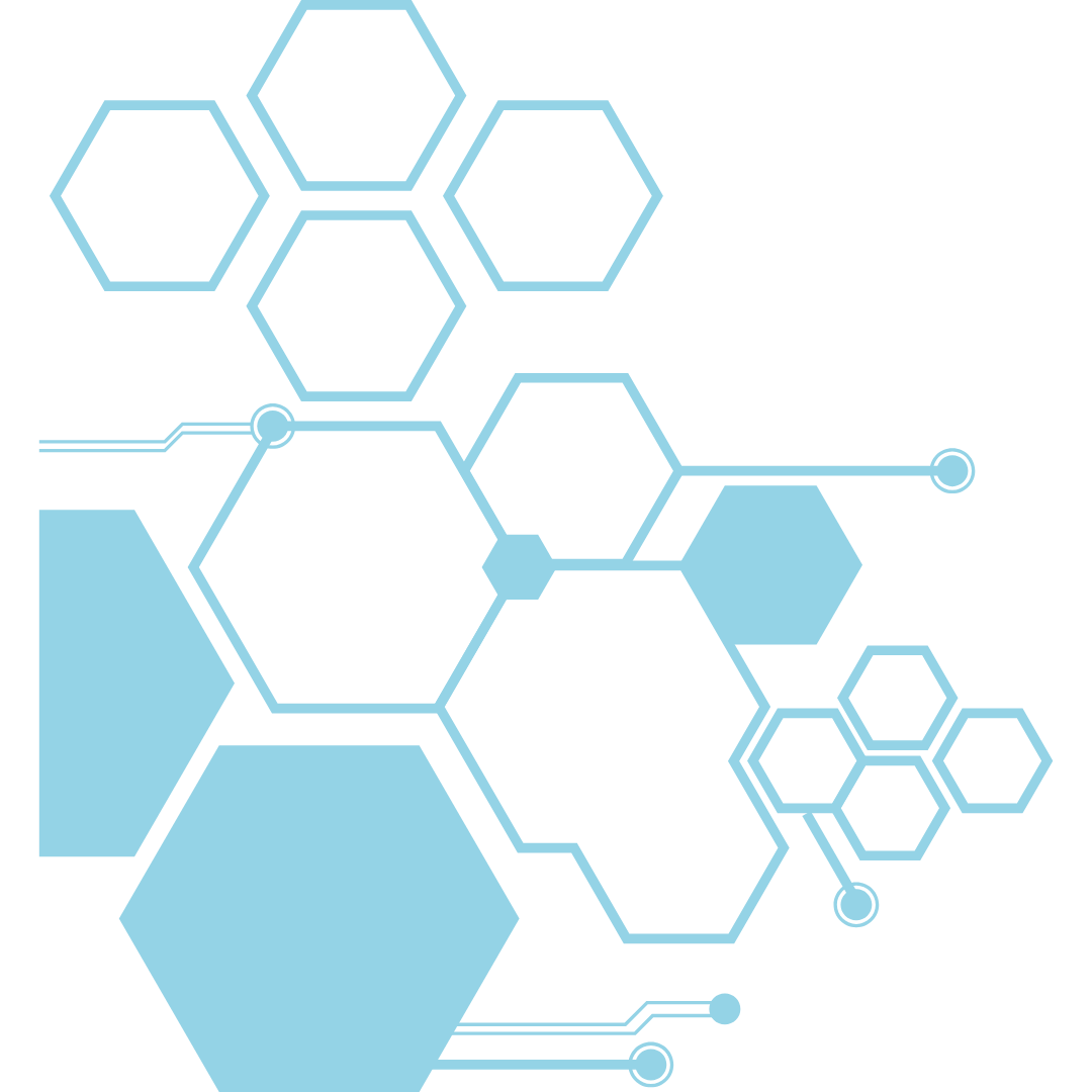 六角形の幾何学模様
