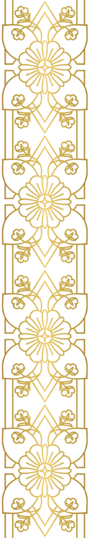 金色の幾何学模様