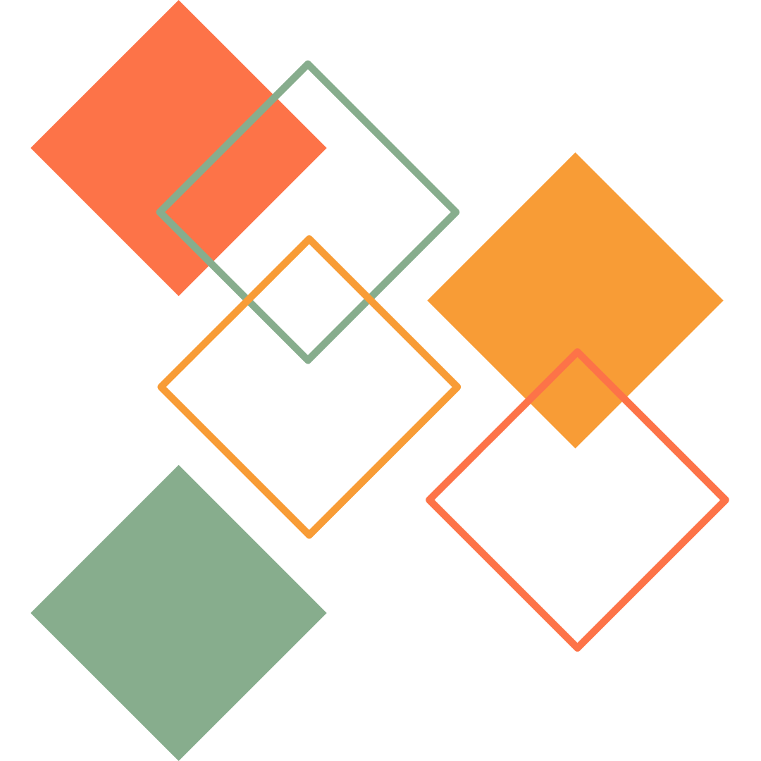 四角形の幾何学模様